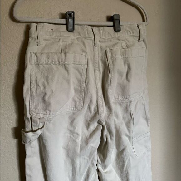 Madewell Baggy Straight Cargo Pant in Vintage Canvas Jeans Size 28 - Picture 6 of 12